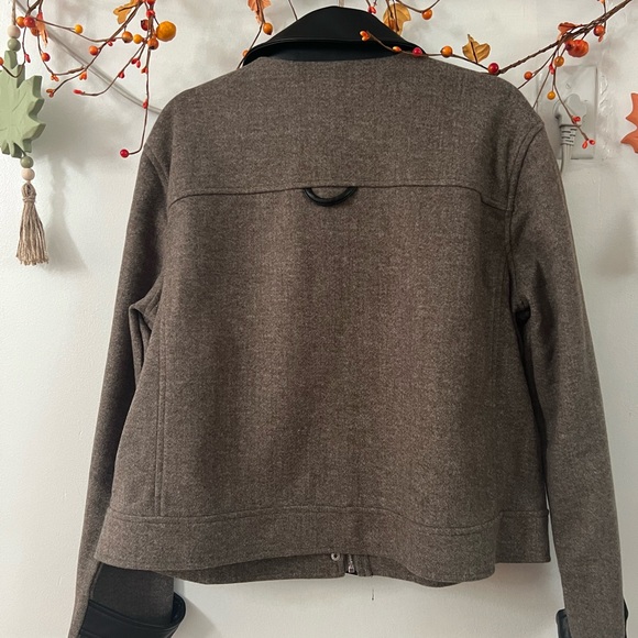 Bagatelle brown and Faux leather jacket - Picture 6 of 6